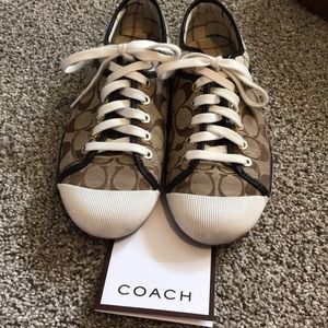 Coach tennis shoes